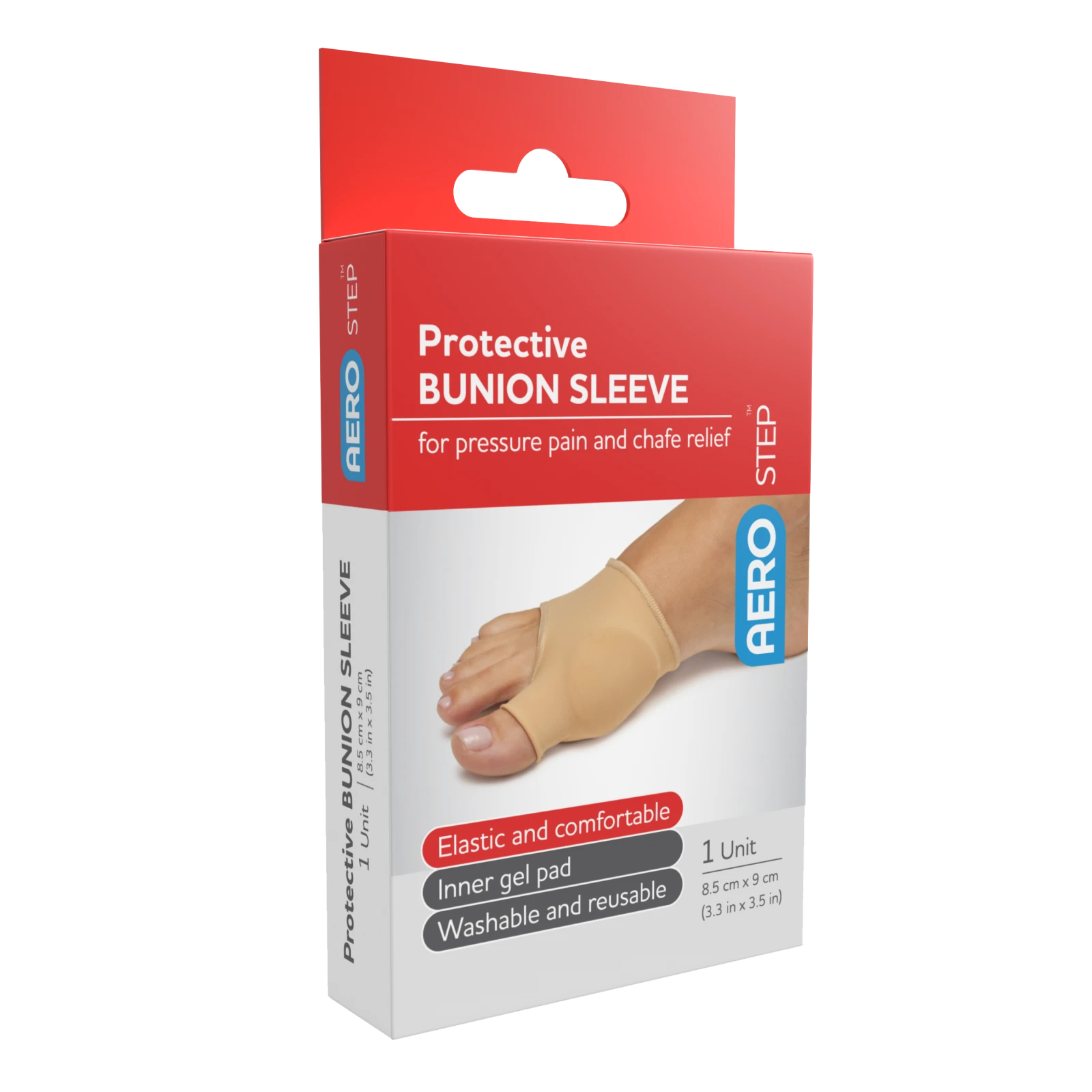 AEROSTEP Protective Bunion Sleeve 8.5 x 9cm