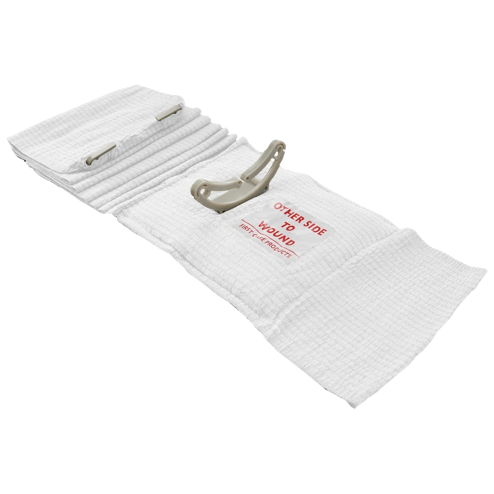 FIRSTCARE Civilian Trauma & Hemorrhage Control Bandage 15 x 18cm (White)
