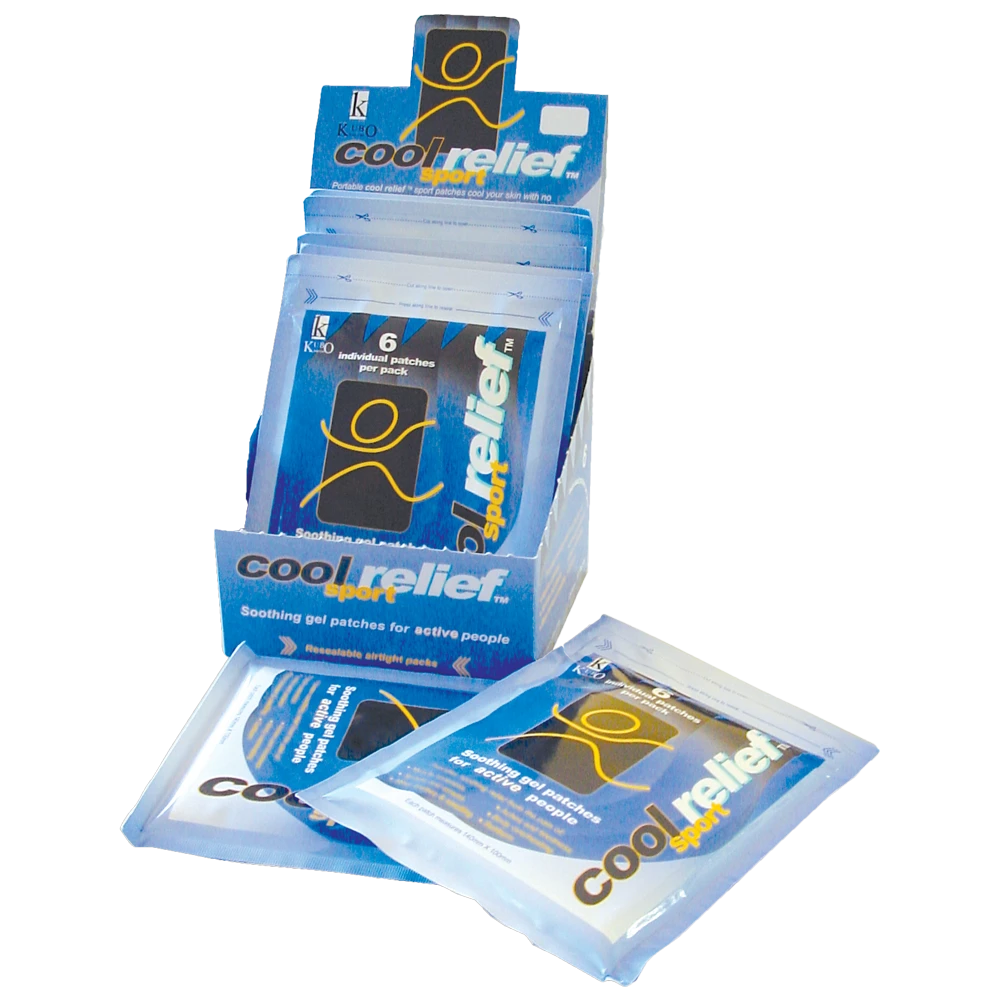 COOL RELIEF Cold Gel Patches Pouch/6