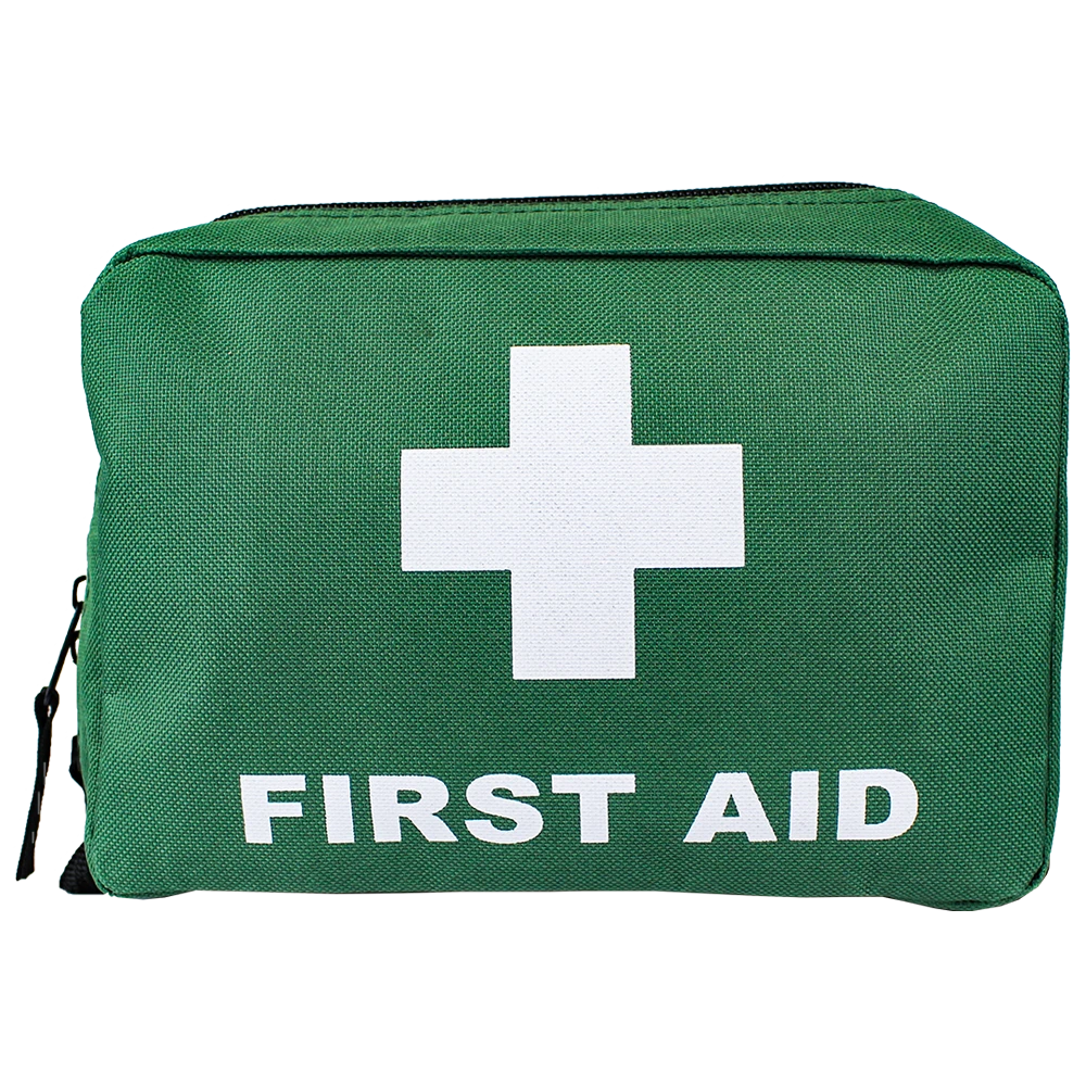 AEROBAG Small Green First Aid Bag 21 x 15 x 7.5cm