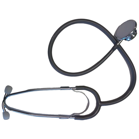 Stethoscope Dual Head Economy Black