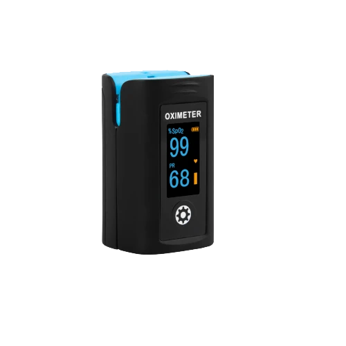 Lux Black Finger Pulse Oximeter