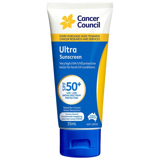 CANCER COUNCIL SPF50+ Ultra Sunscreen Tube 35mL