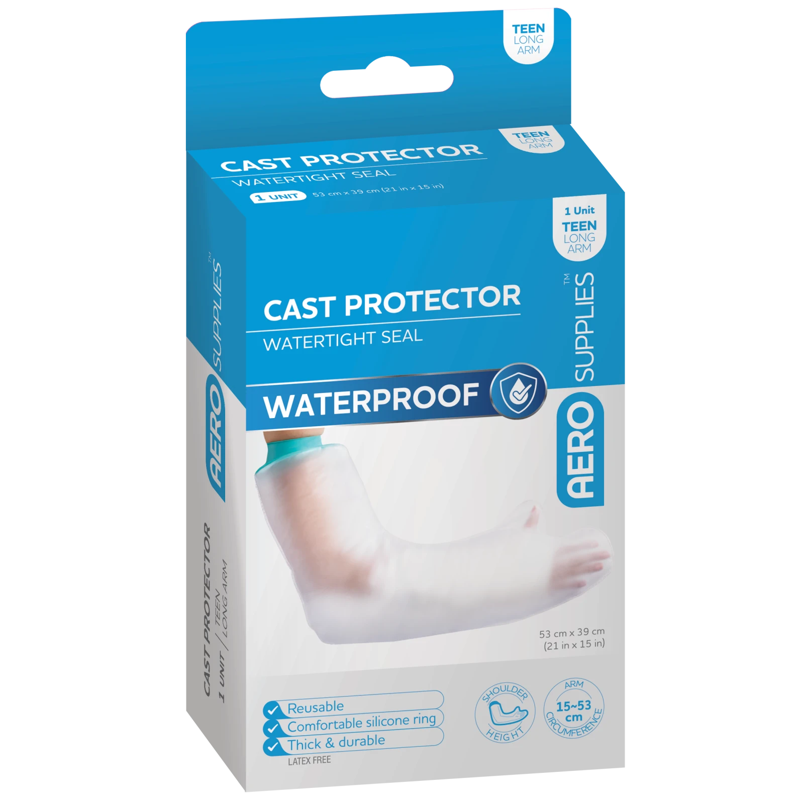 AEROSUPPLIES Cast Protector Teenage Long Arm
