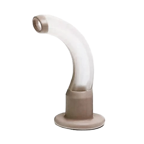Brown Adolescent Sterile Guedel Airway Size 1 (ISO 6.5)