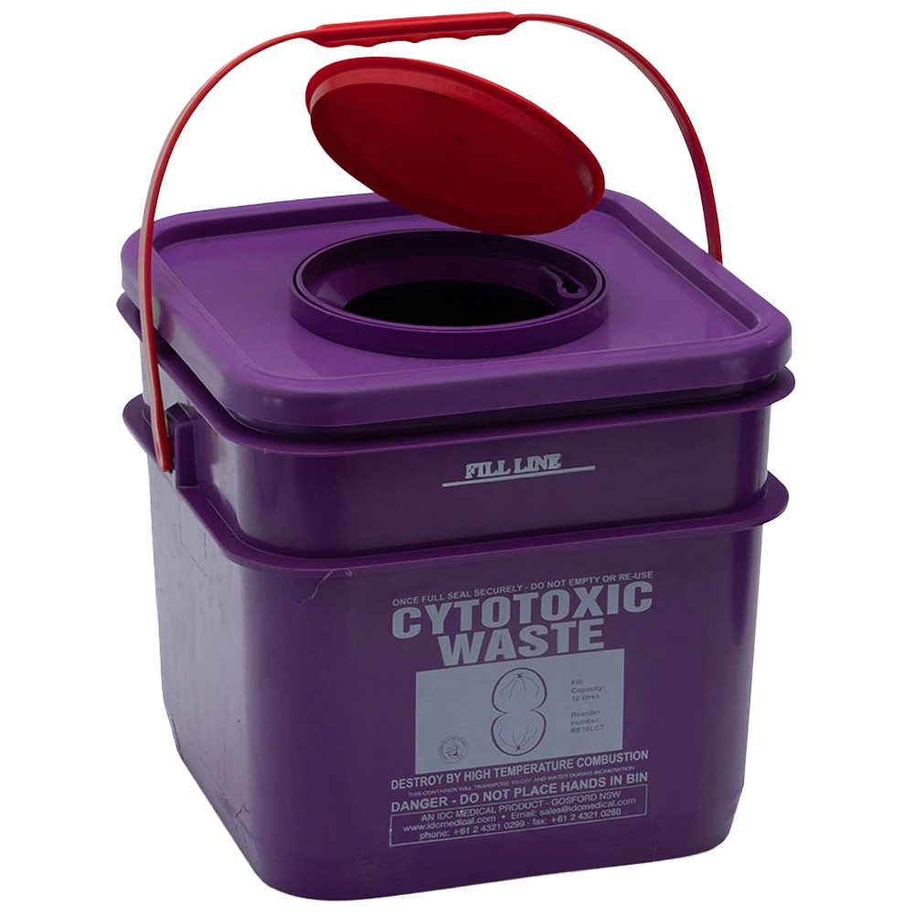 AEROHAZARD Cytotoxic Disposal Container 12.5L