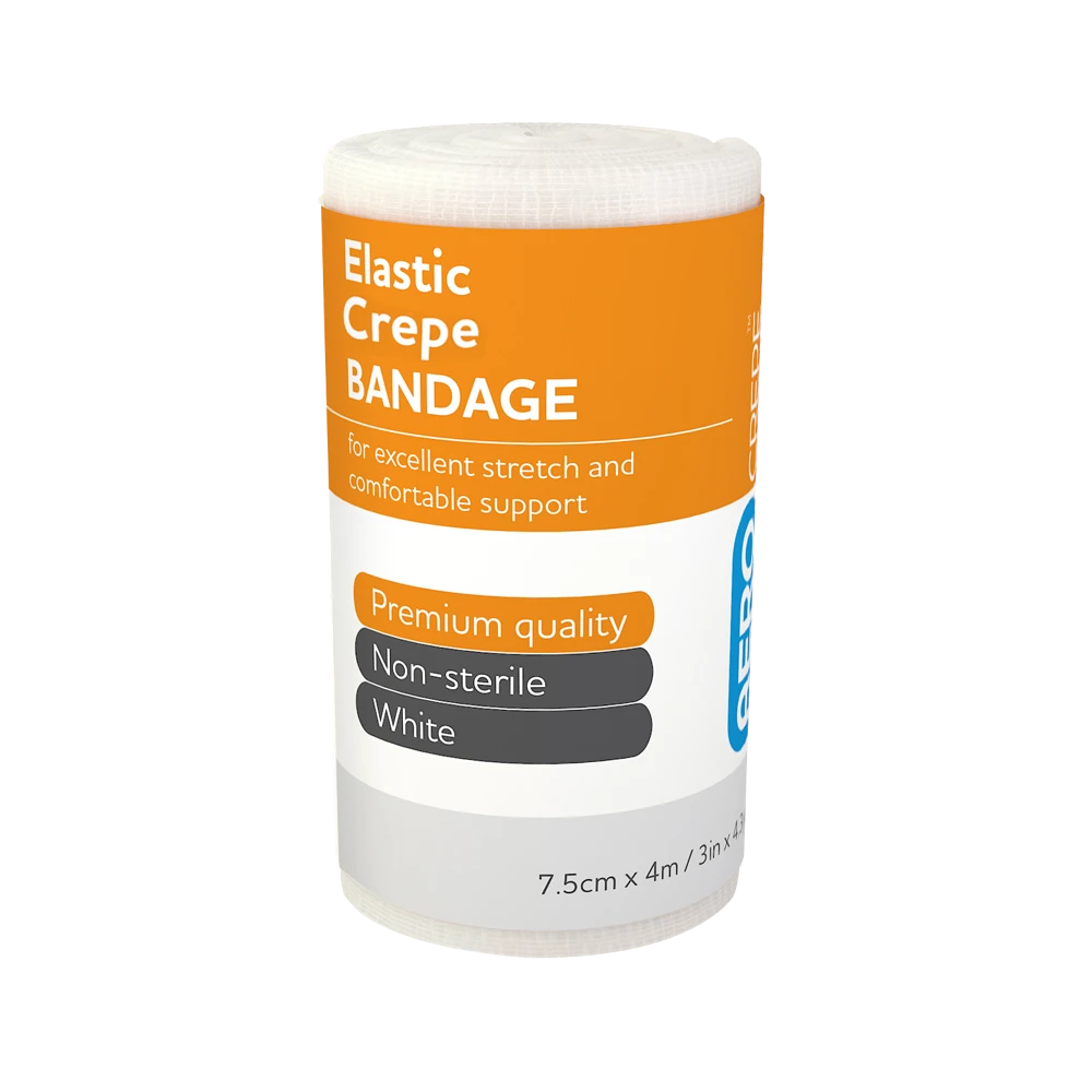 AEROCREPE Elastic Crepe Bandage 7.5cm x 4M Wrap/12