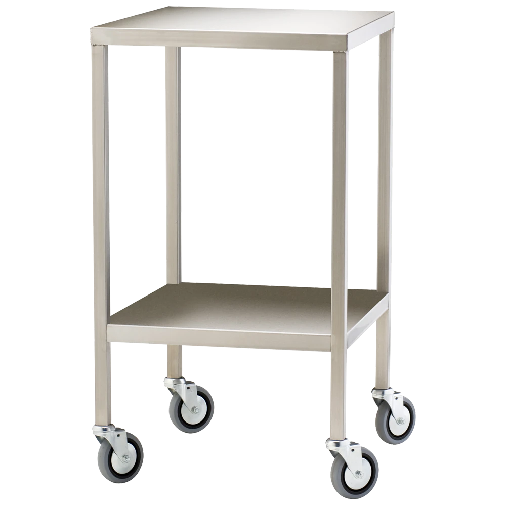 Small Stainless Steel Trolley 50 x 50 x 90.5cm