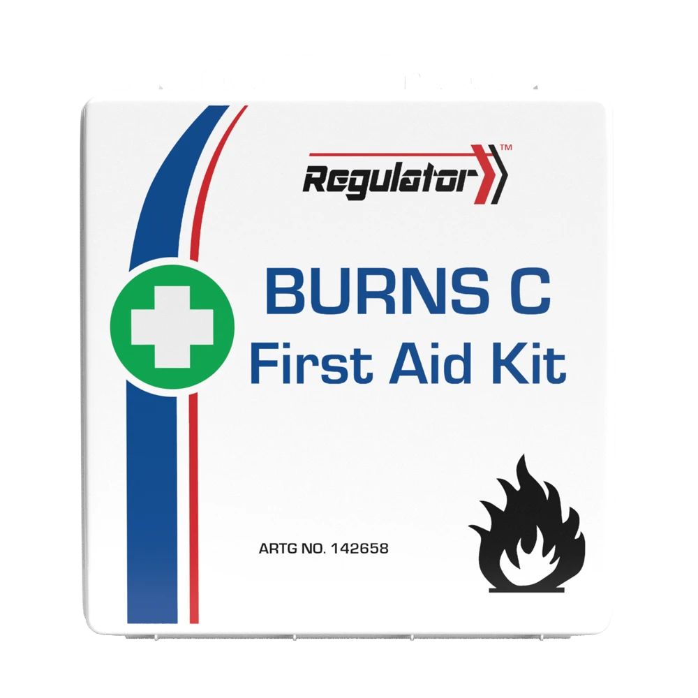 REGULATOR Burns C First Aid Kit 24 x 24 x 7.5cm