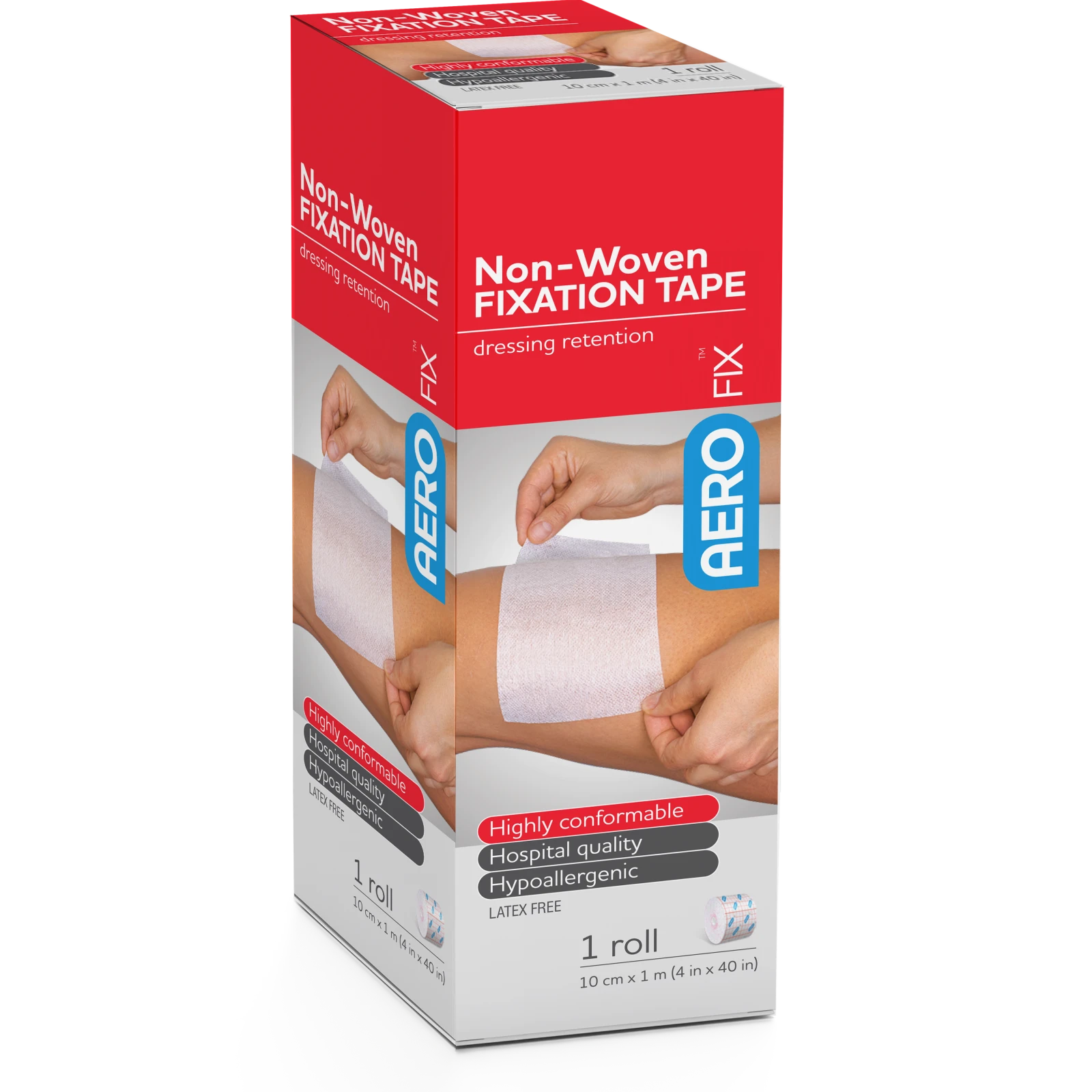 AEROFIX Non-Woven Fixation Tape 10cm x 1M