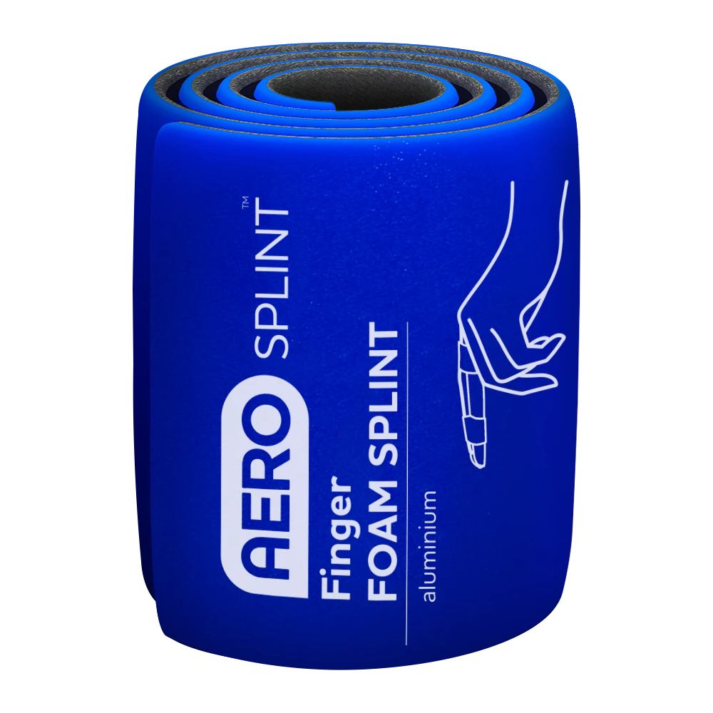AEROSPLINT Finger Aluminium Foam Splint 9.5 x 4.5cm