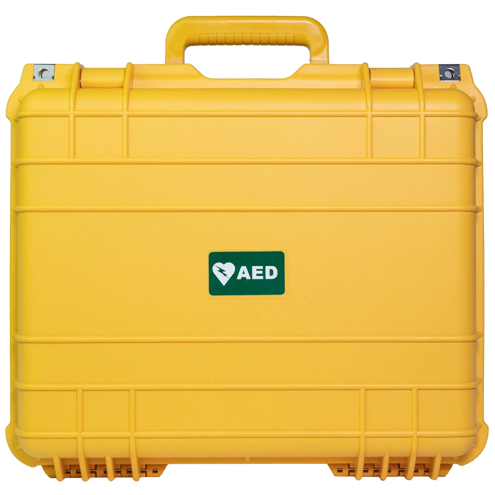 CARDIACT Large Waterproof Tough AED Case  43 x 38 x 15.4cm (Yellow)