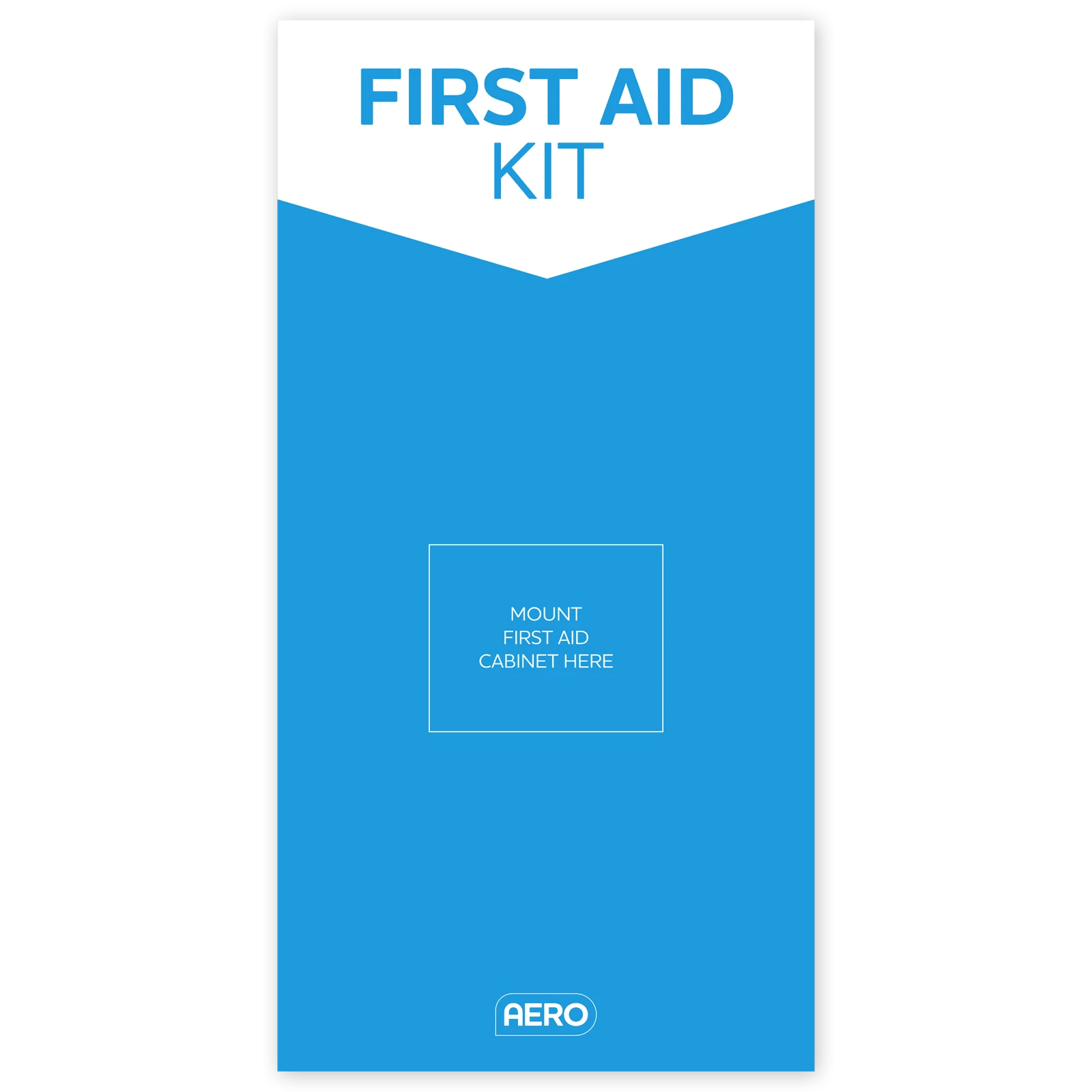 AERO First Aid Station (Poly Sign)