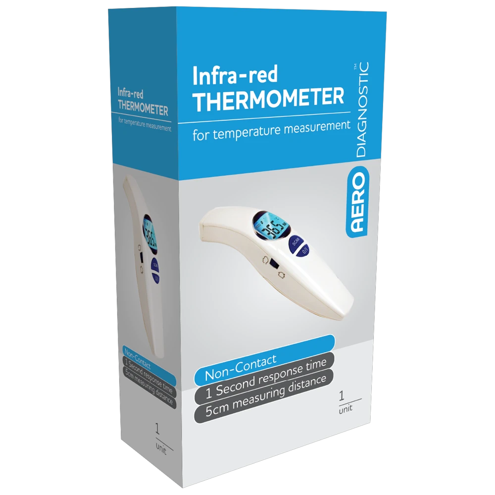 AERODIAGNOSTIC Slimline Infrared Forehead Thermometer