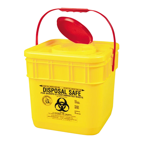 AEROHAZARD Sharps Disposal Container 12.5L